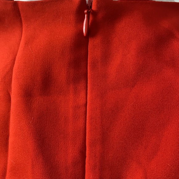 Like new Mango Suit Red Short Dress S/XS Spring Dress - Picture 6 of 6